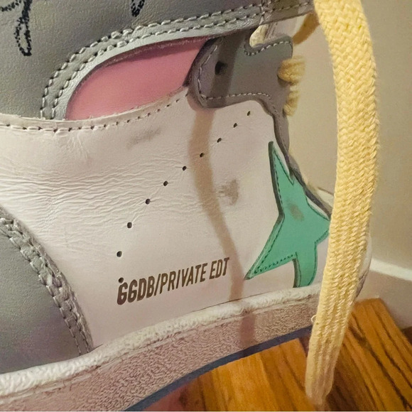 NEW Golden Goose Sky Star High Top Sneakers Limited Private Edition Women 36 US6 - Picture 7 of 16